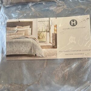 Hotel Collection Silver Comforter Cover Set